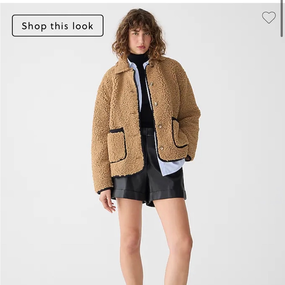J Crew Sherpa Barn Jacket